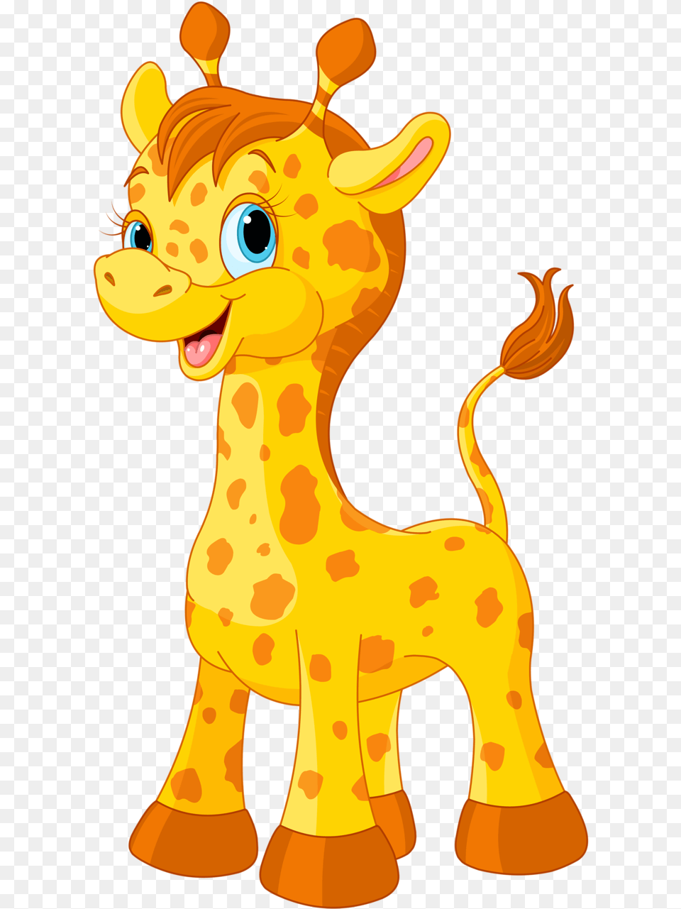 Giraffe Clipart Cute, Animal, Dinosaur, Reptile, Mammal Free Png