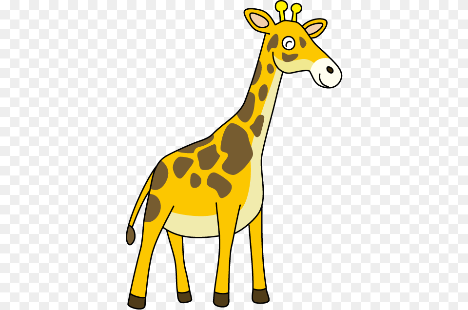 Giraffe Clipart Image Cartoon Baby Giraffe Source Giraffe Clipart Hd, Animal, Mammal, Wildlife, Kangaroo Free Transparent Png