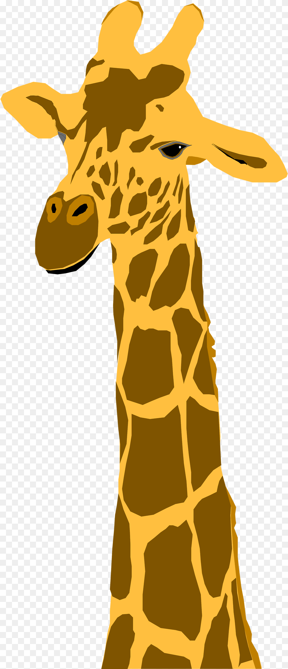 Giraffe Clipart Transparent Background Transparent Background Giraffe Clipart, Person, Animal, Mammal, Wildlife Png