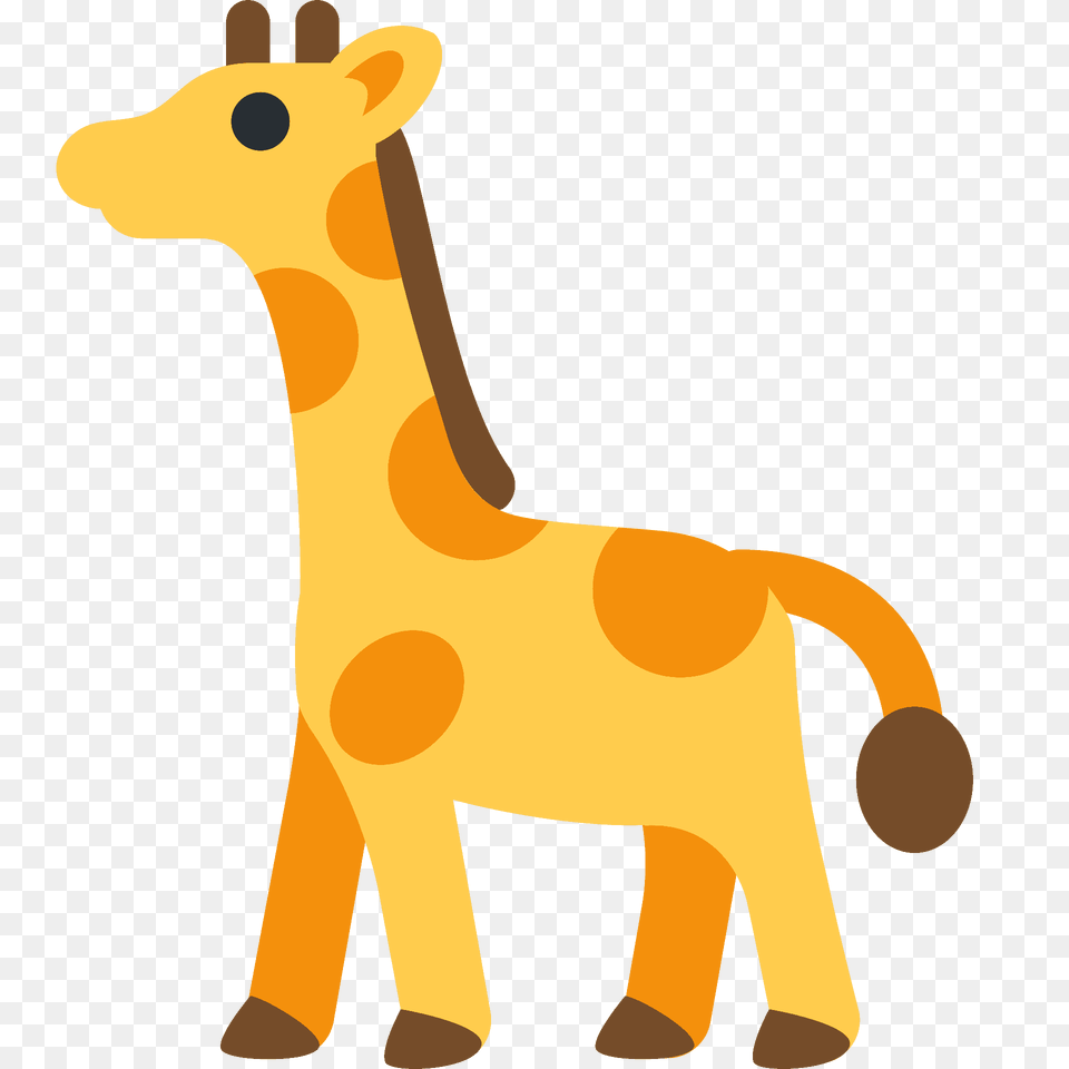 Giraffe Emoji Clipart, Animal, Mammal, Bear, Wildlife Png
