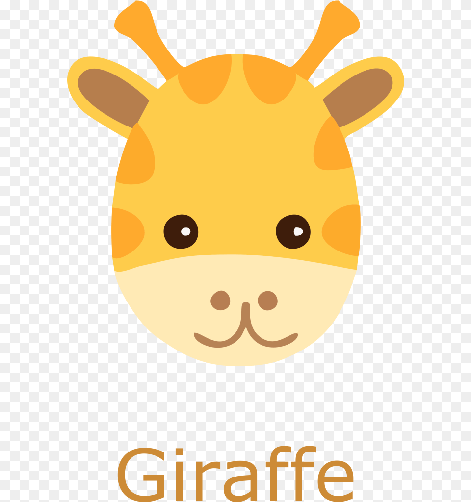 Giraffe Face Cartoon Daily Cliparts Cartoon Giraffe Face Clipart, Animal, Sea Life, Plush, Toy Free Transparent Png