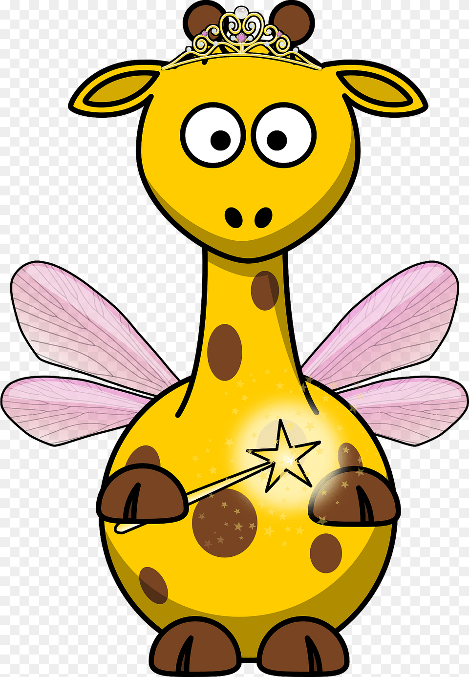 Giraffe Fairy Clipart, Nature, Outdoors, Snow, Snowman Free Png Download
