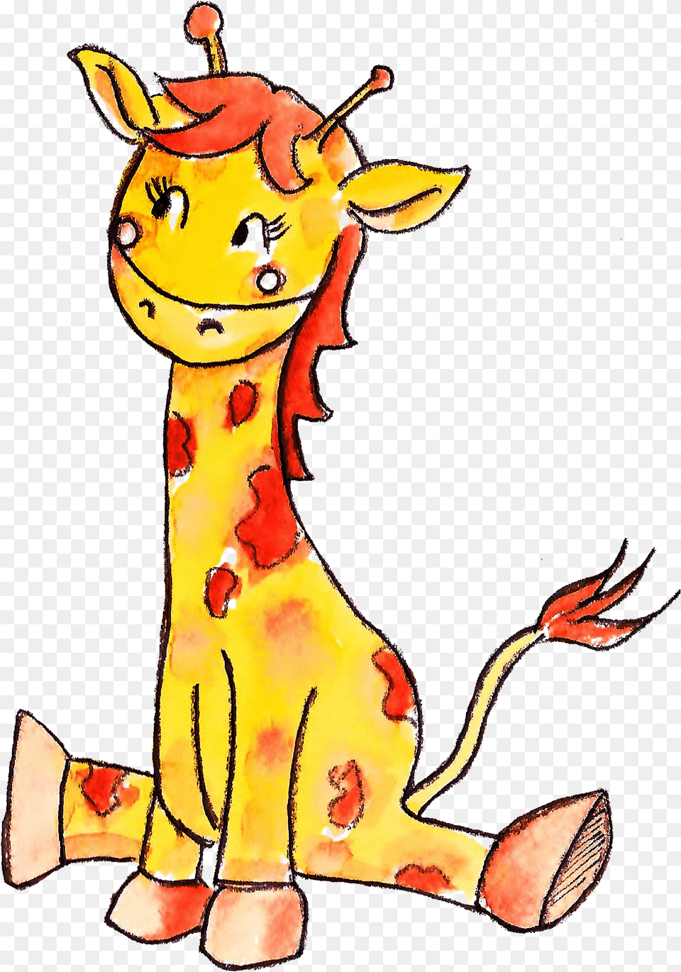 Giraffe Giraffe, Baby, Person, Face, Head Png Image