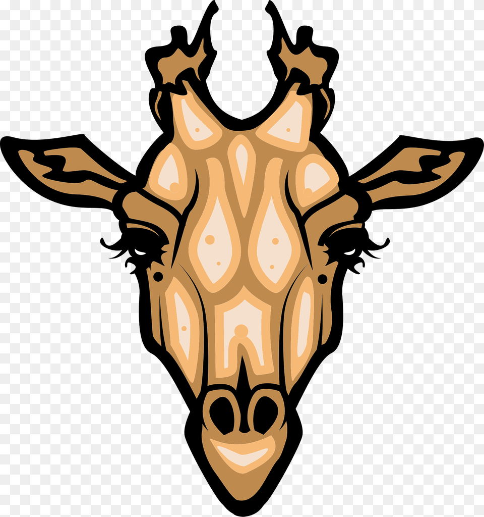 Giraffe Head Clipart, Animal, Mammal, Wildlife, Person Free Transparent Png