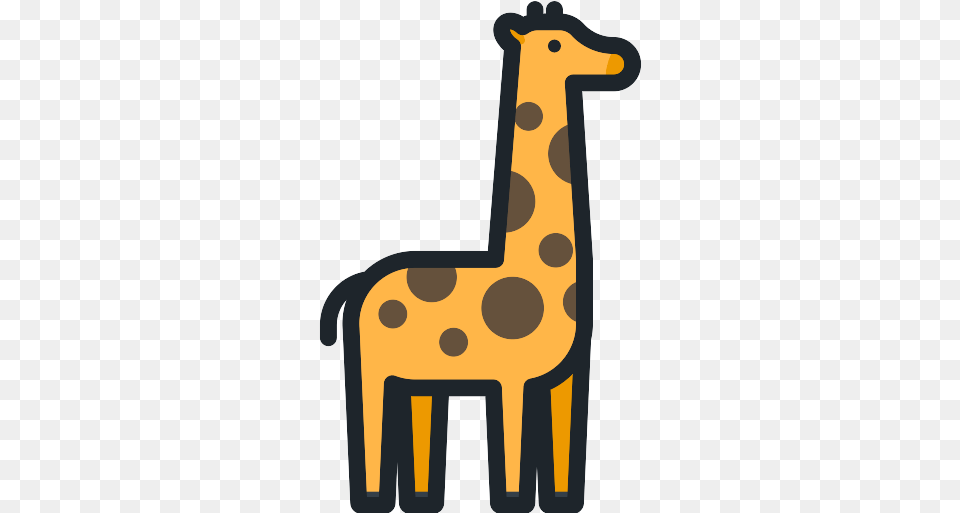 Giraffe Icon Icon, Animal, Mammal, Wildlife, Bear Png