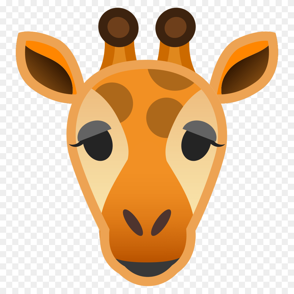Giraffe Icon Noto Emoji Animals Nature Iconset Google, Animal, Deer, Mammal, Wildlife Png Image