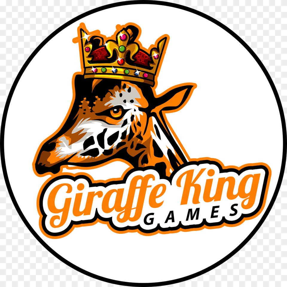 Giraffe King Games, Logo, Accessories Free Transparent Png