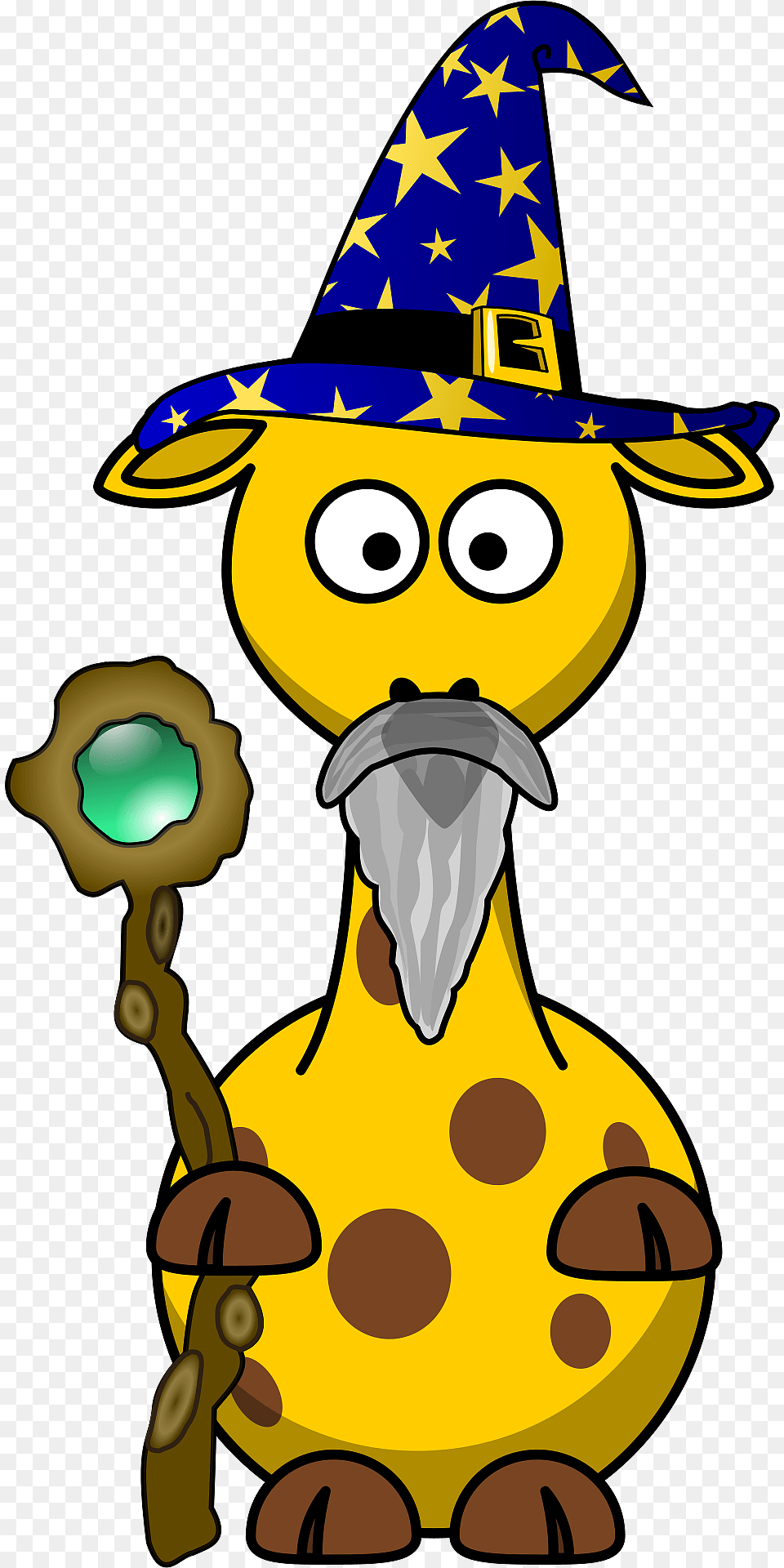 Giraffe Magician Clipart, Clothing, Hat, Nature, Outdoors Free Png