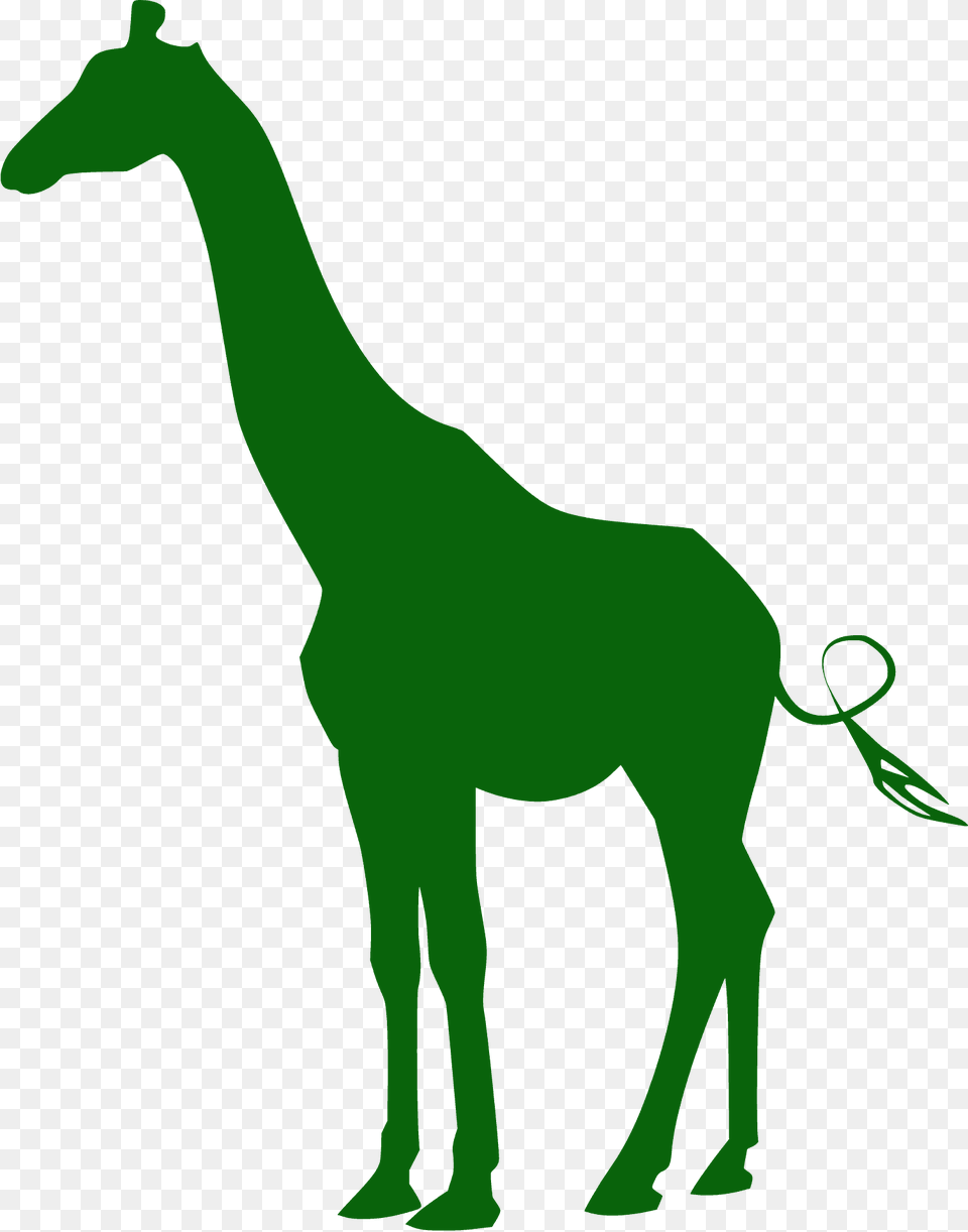 Giraffe Silhouette, Animal, Mammal, Wildlife Free Transparent Png