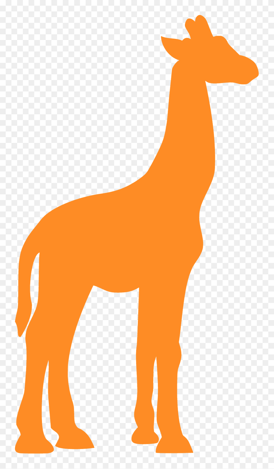 Giraffe Silhouette, Animal, Mammal, Colt Horse, Horse Free Transparent Png