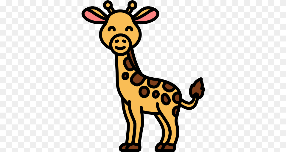 Giraffe Vector Icons Designed Animal, Deer, Mammal, Wildlife, Bear Png