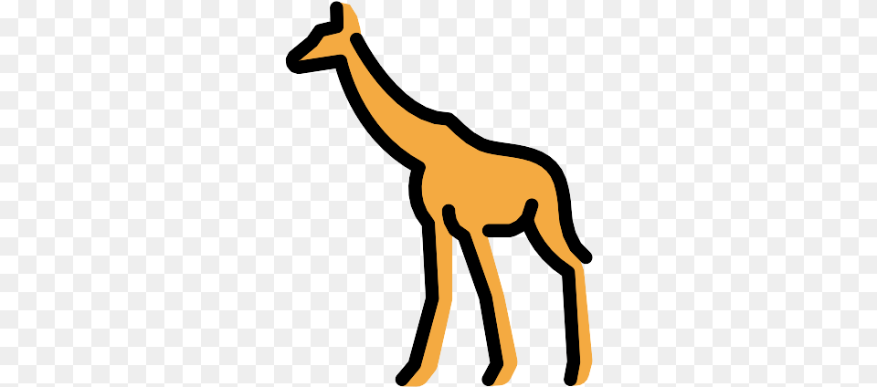 Giraffe Vector Svg Icon Animal Figure, Mammal, Wildlife, Adult, Female Free Png Download