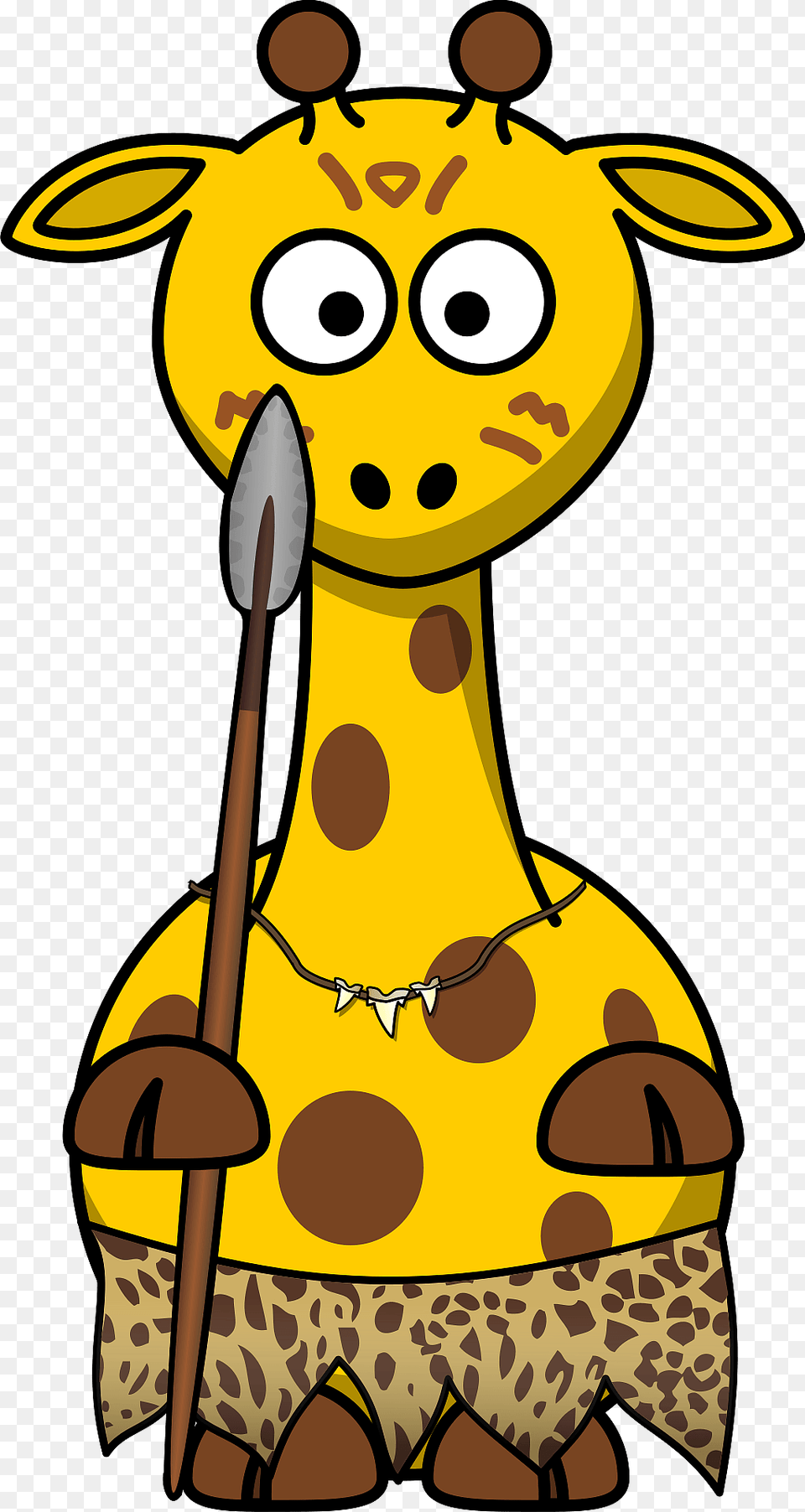 Giraffe Wild Clipart, Pattern, Cartoon, Nature, Outdoors Png Image