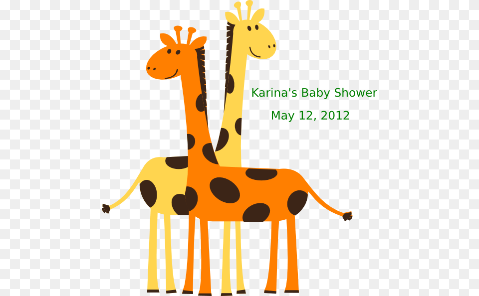 Giraffes Clipart, Animal, Giraffe, Mammal, Wildlife Png