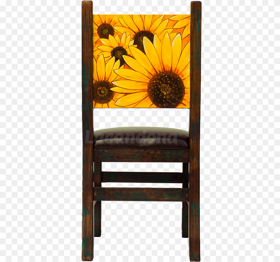 Girasol Chair, Furniture, Flower, Plant, Sunflower Free Transparent Png