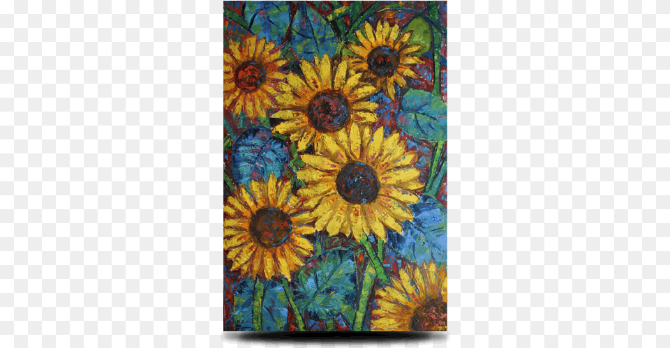 Girasoles 3624 Sunflower, Art, Painting, Flower, Plant Free Png