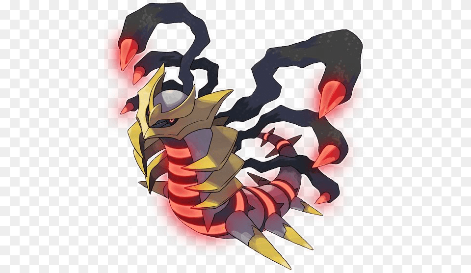 Giratina 6 Image Pokemon Platinum, Art, Graphics, Dynamite, Weapon Free Png Download