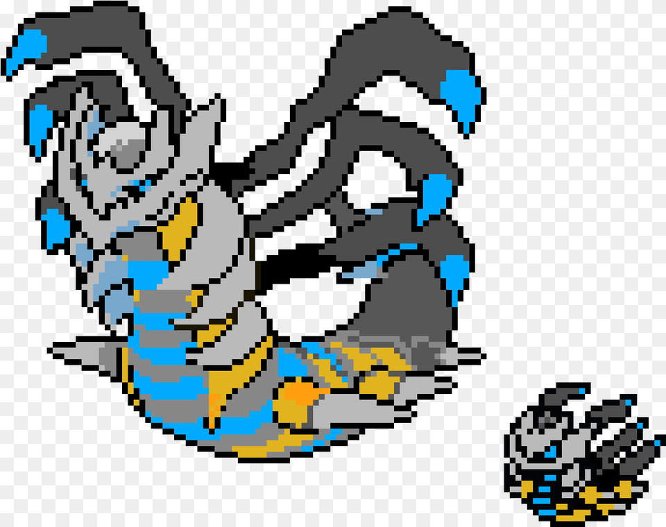 Giratina Origin Form Sprite, Electronics, Hardware, Animal, Bird Free Png