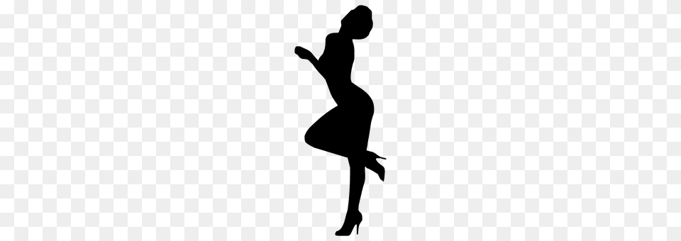 Girl Dancing, Leisure Activities, Person, Silhouette Free Transparent Png
