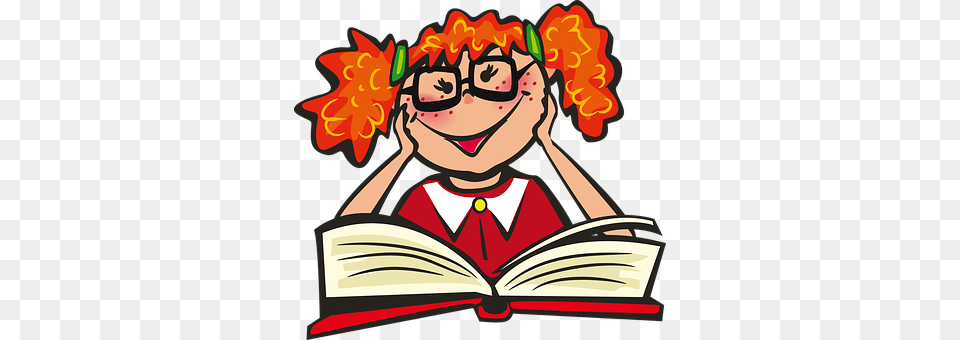 Girl Person, Reading, Book, Publication Free Png
