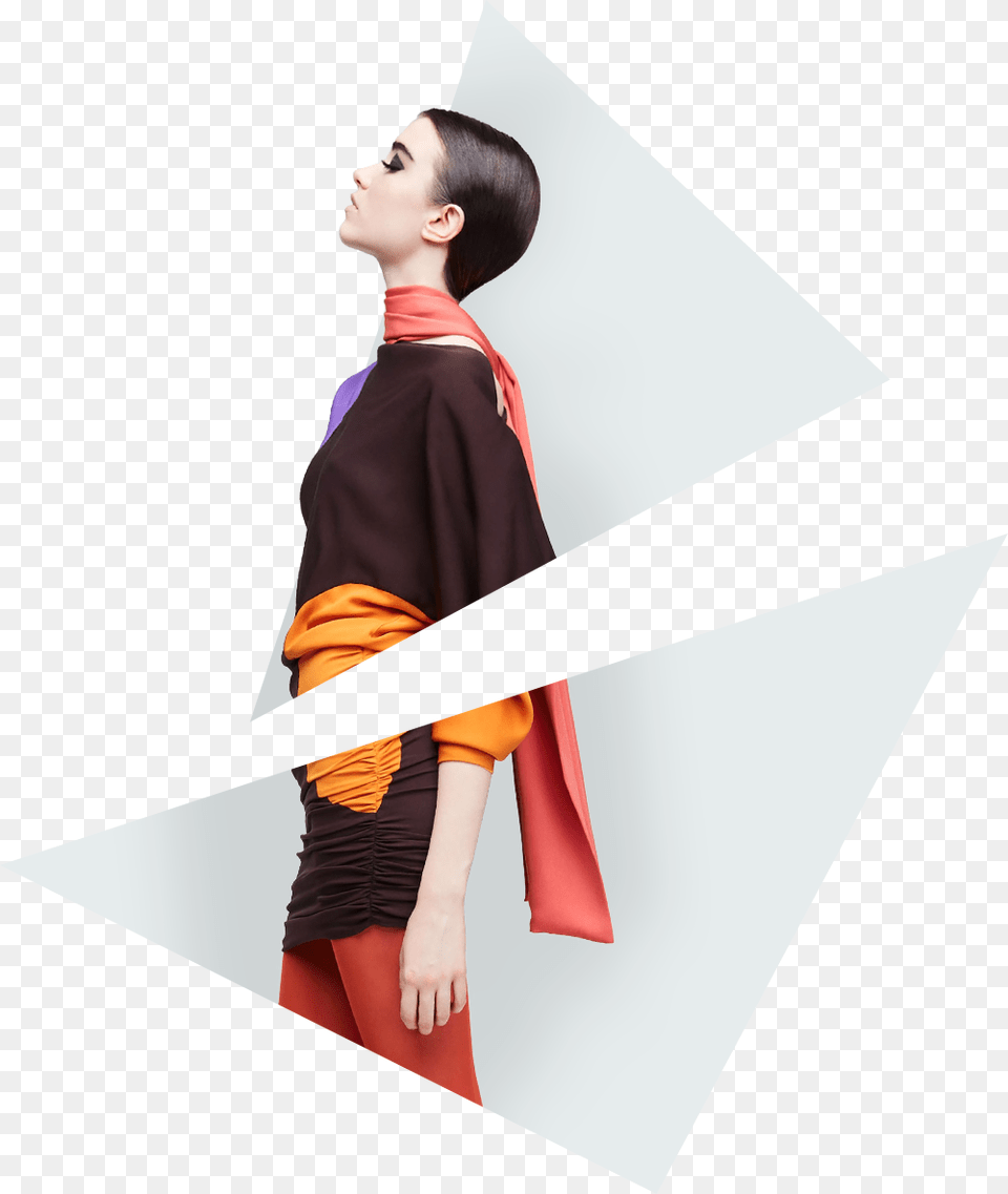 Girl, Cape, Robe, Gown, Formal Wear Free Png Download