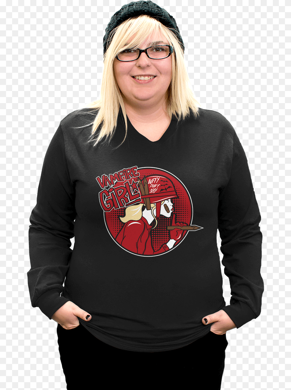 Girl, Woman, T-shirt, Sweatshirt, Sweater Png Image