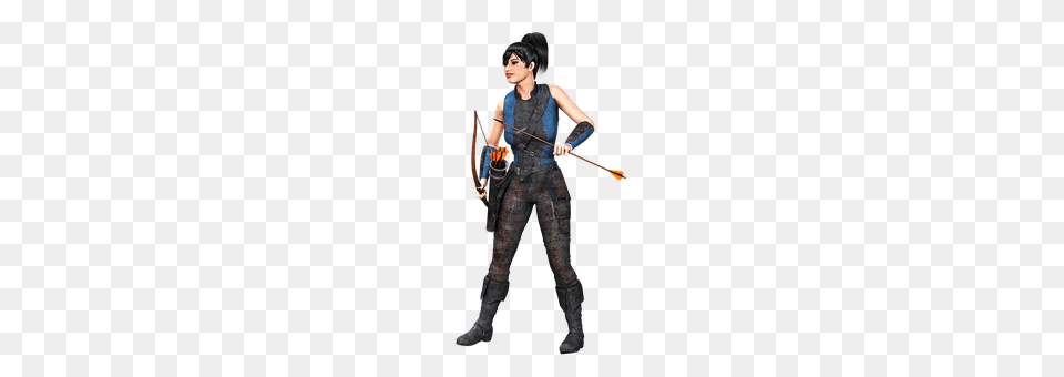 Girl Clothing, Costume, Person, Weapon Free Png
