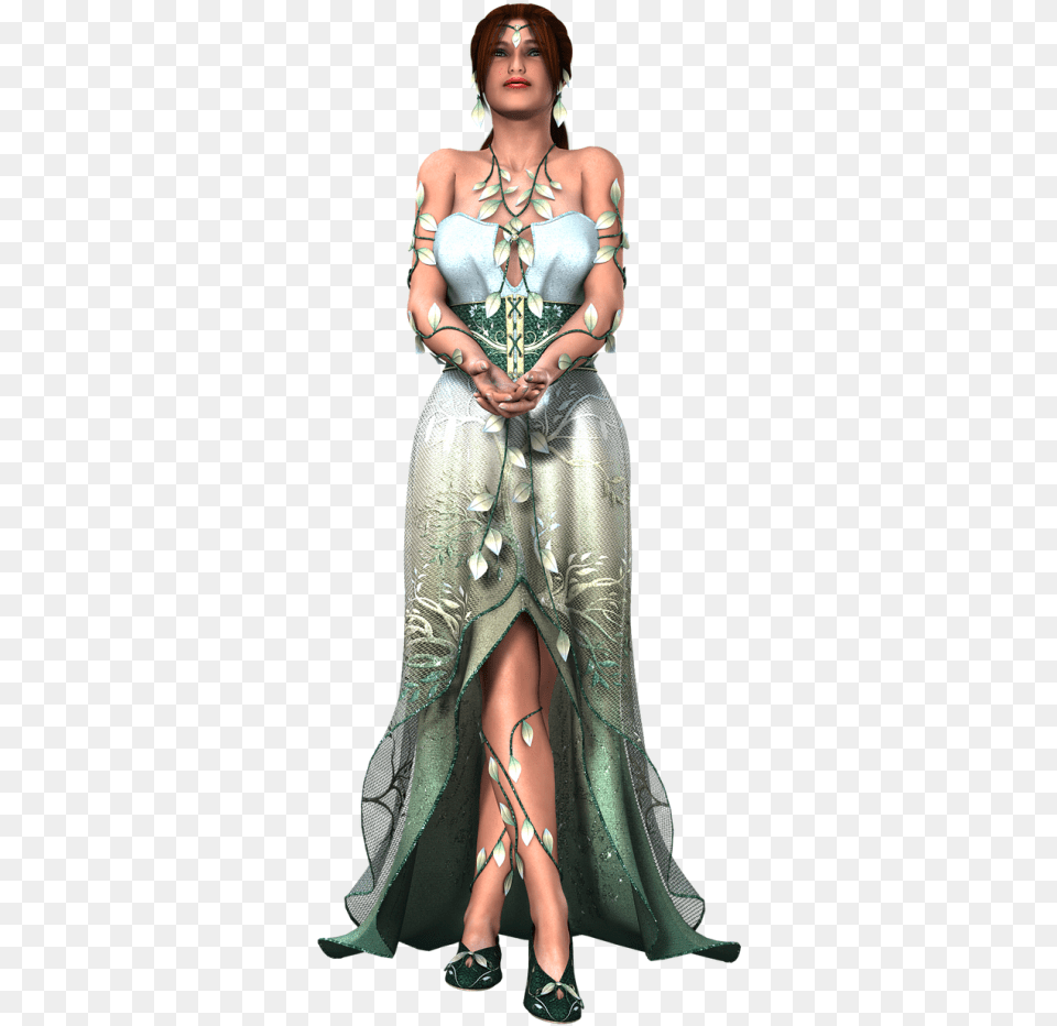 Girl, Clothing, Dress, Evening Dress, Fashion Free Png Download