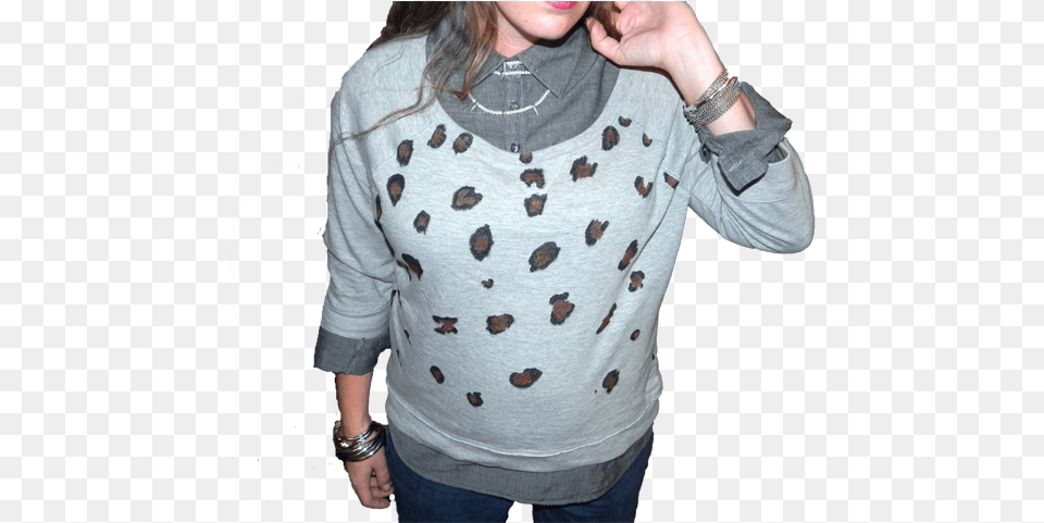 Girl, Long Sleeve, Blouse, Clothing, T-shirt Free Png Download