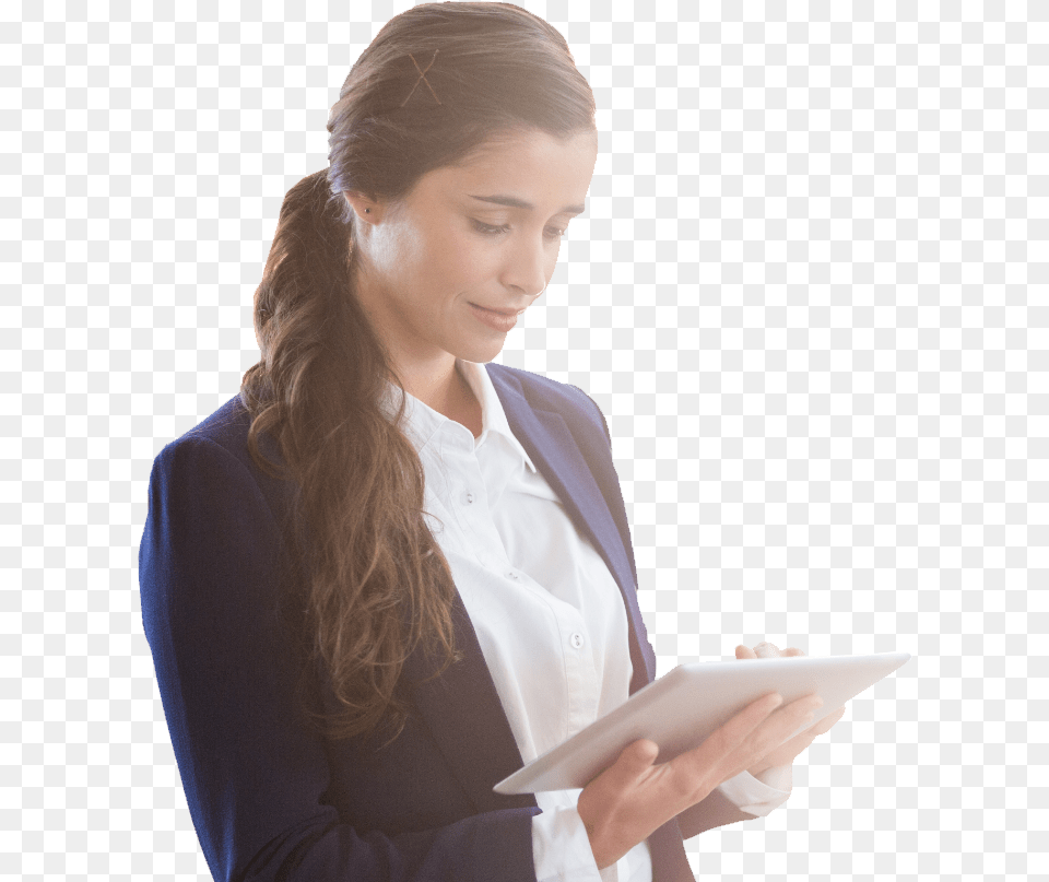 Girl, Computer, Electronics, Tablet Computer, Reading Png