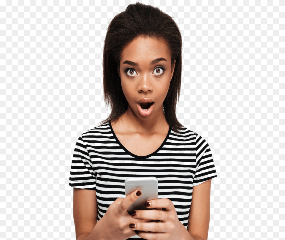Girl, Person, Surprised, Face, Portrait Free Png