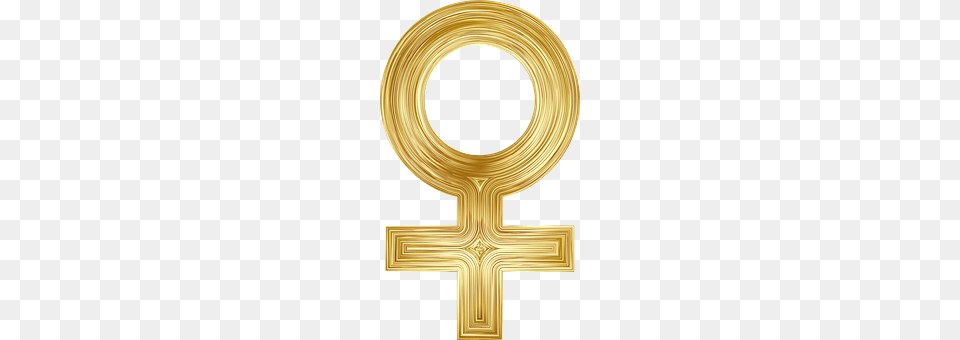 Girl Cross, Gold, Symbol, Chandelier Free Png