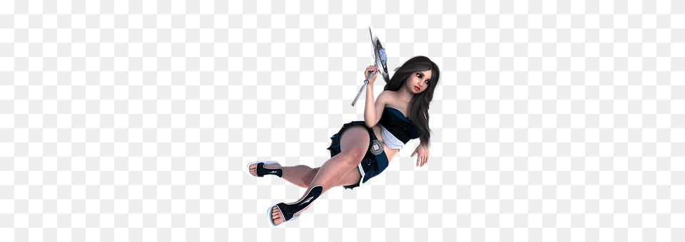 Girl Clothing, Weapon, Footwear, Sword Png