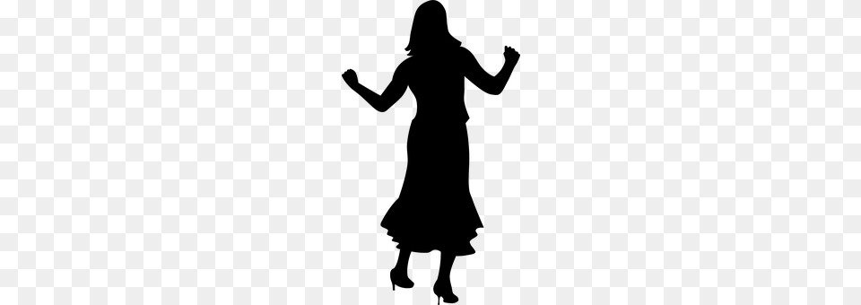 Girl Silhouette, Clothing, Dress, Fashion Free Png Download