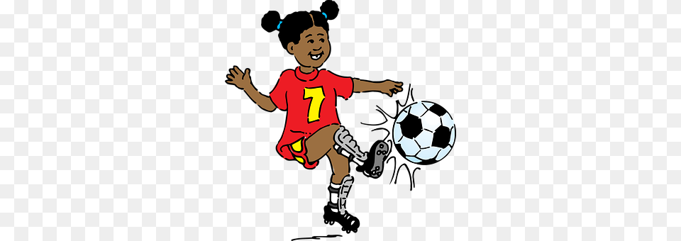 Girl Sport, Ball, Soccer Ball, Football Png