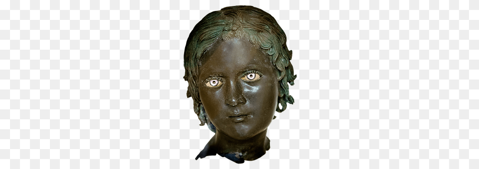 Girl Bronze, Face, Head, Person Free Png Download