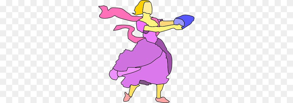 Girl Dancing, Leisure Activities, Person, Purple Free Transparent Png