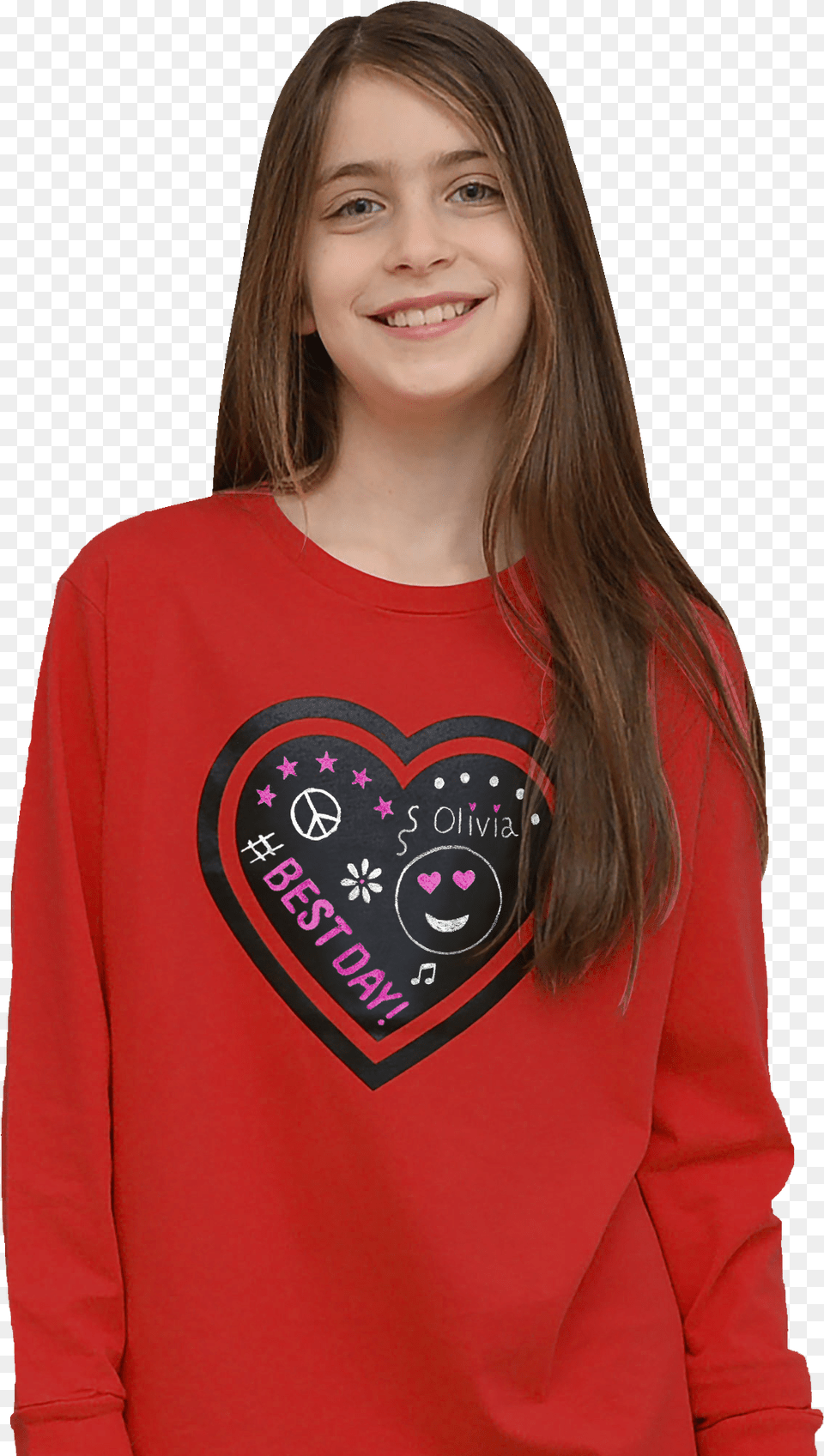 Girl, Long Sleeve, Clothing, T-shirt, Sleeve Png Image