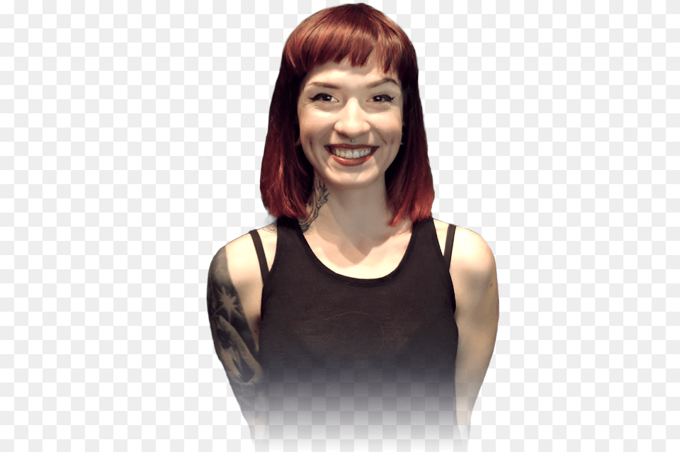 Girl, Adult, Tattoo, Skin, Portrait Free Png Download