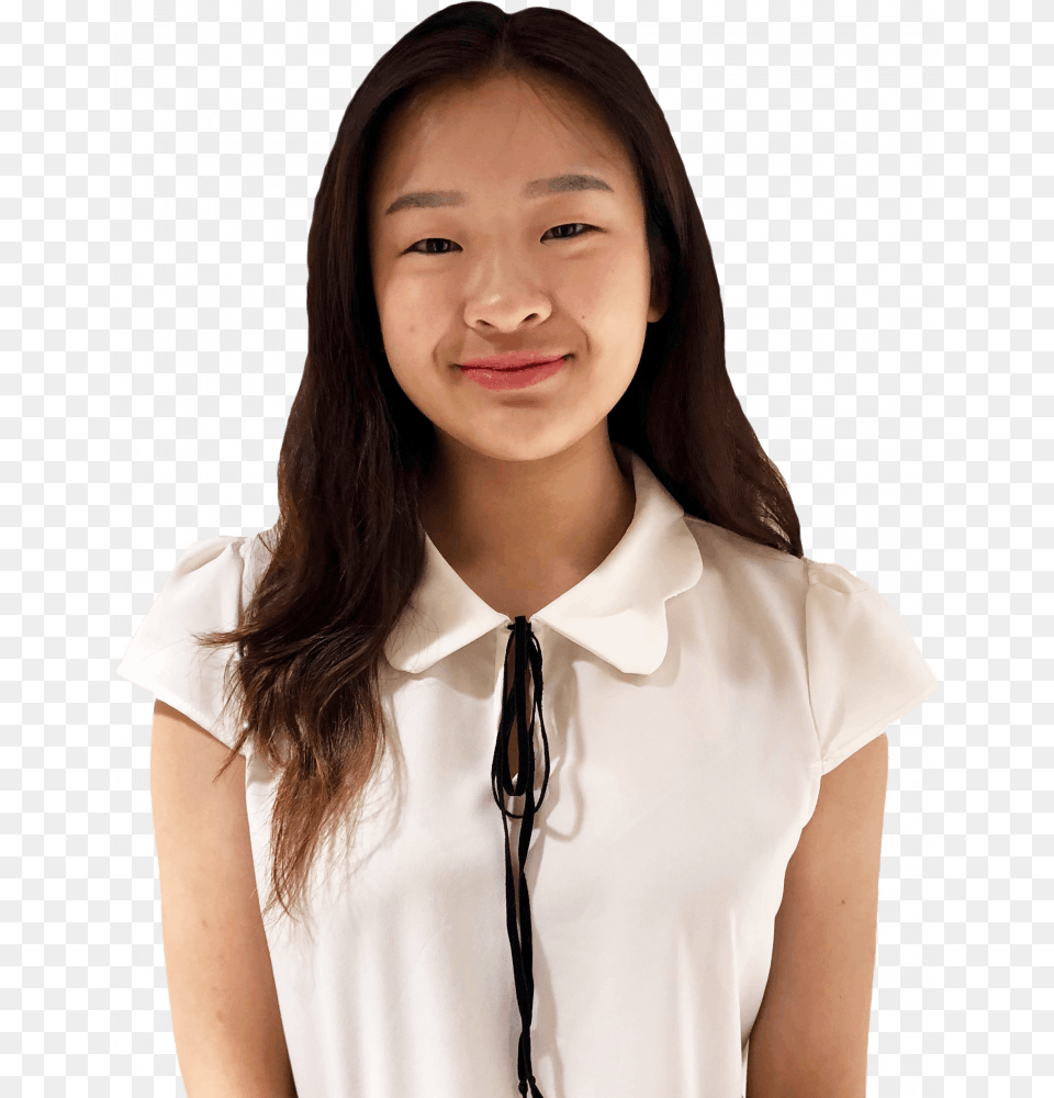 Girl, Head, Blouse, Clothing, Smile Free Png Download