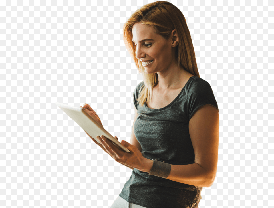 Girl, Reading, Person, Adult, Woman Png