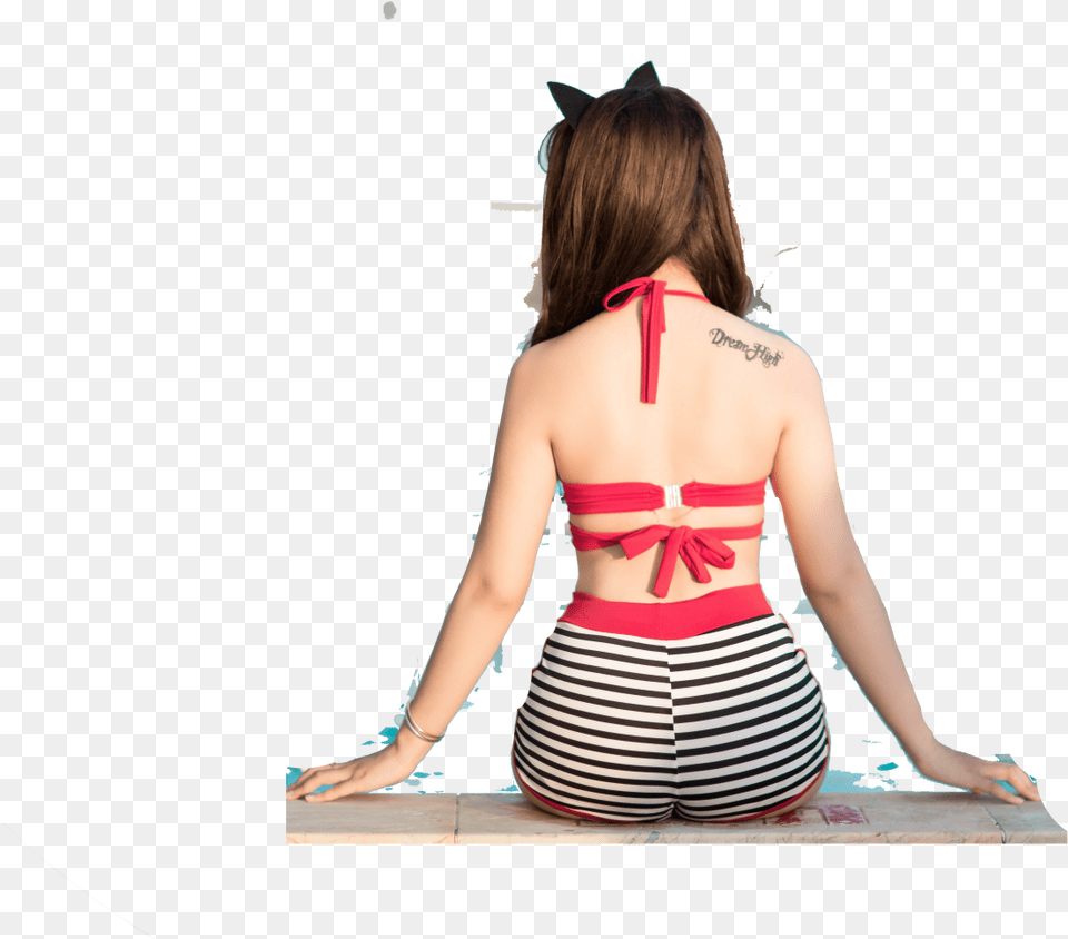Girl, Back, Body Part, Tattoo, Skin Free Png Download