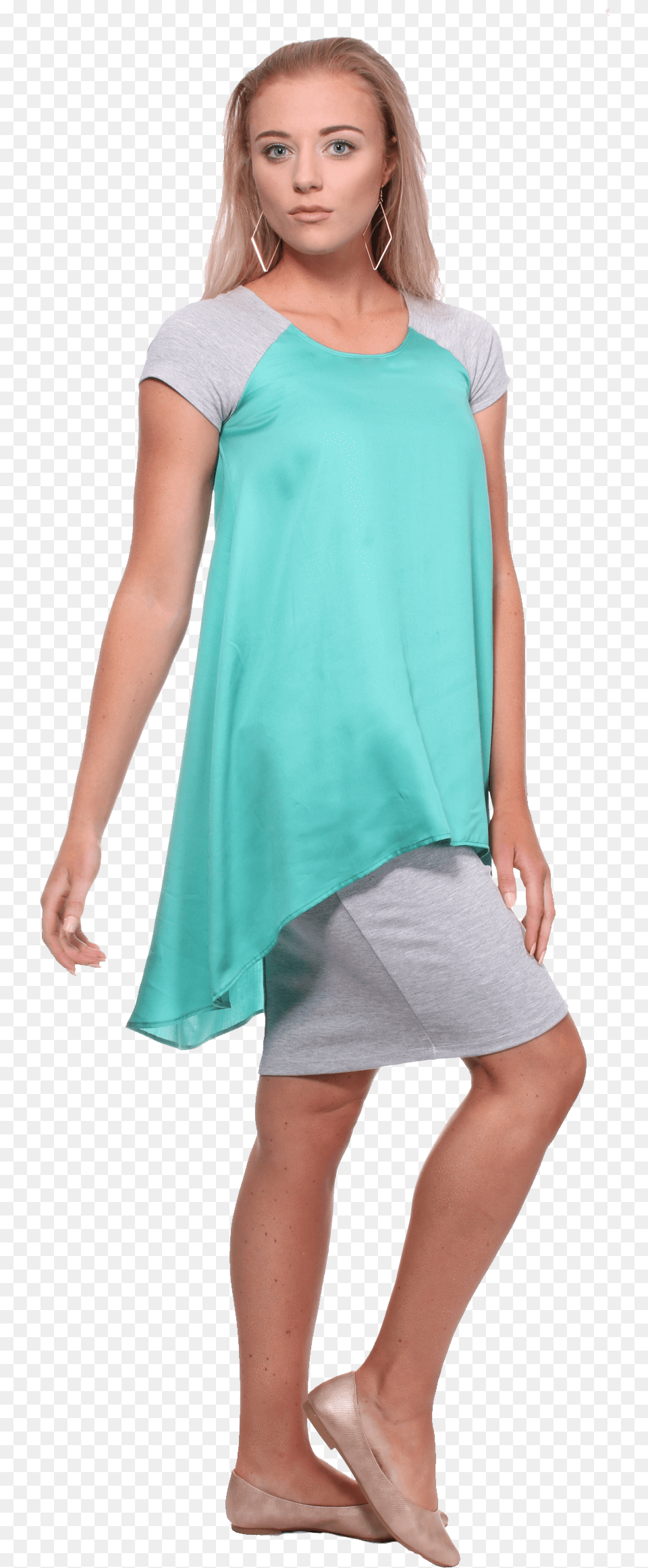 Girl, Blouse, Clothing, Dress, Adult Free Png Download