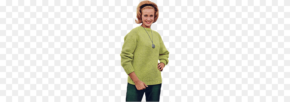 Girl Woman, Sweater, Person, Knitwear Free Transparent Png