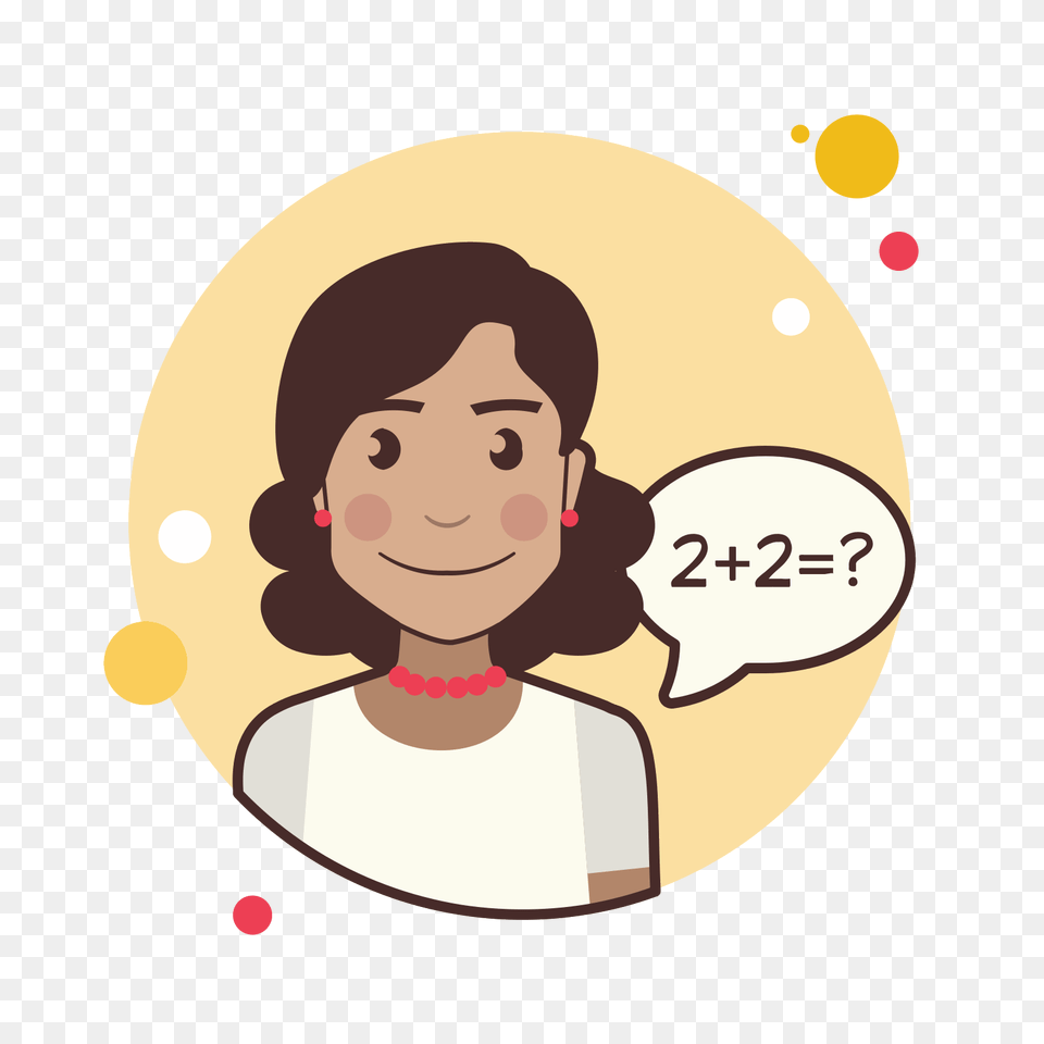 Girl And Math Equation Icon, Portrait, Photography, Person, Head Free Transparent Png