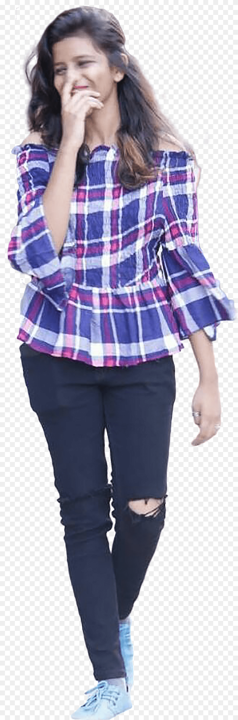 Girl Background Hd, Blouse, Clothing, Pants, Person Free Png