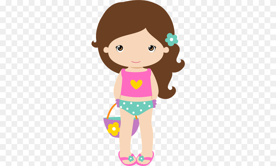Girl Beach Clipart Explore Pictures, Baby, Person, Face, Head Free Png