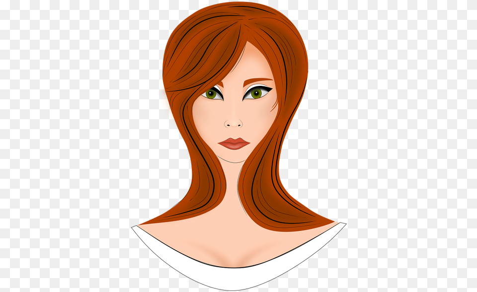 Girl Beauty Portrait Illustration, Adult, Person, Woman, Female Png Image