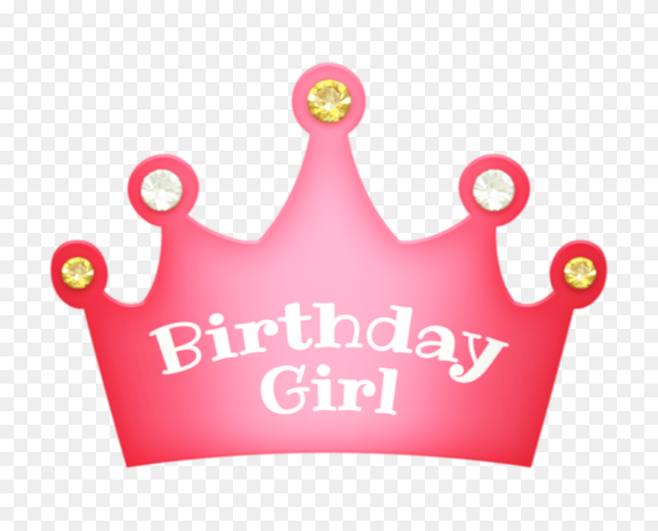 Girl Birthday Crown Birthday Girl Hat, Accessories, Jewelry, Dynamite, Weapon Png Image