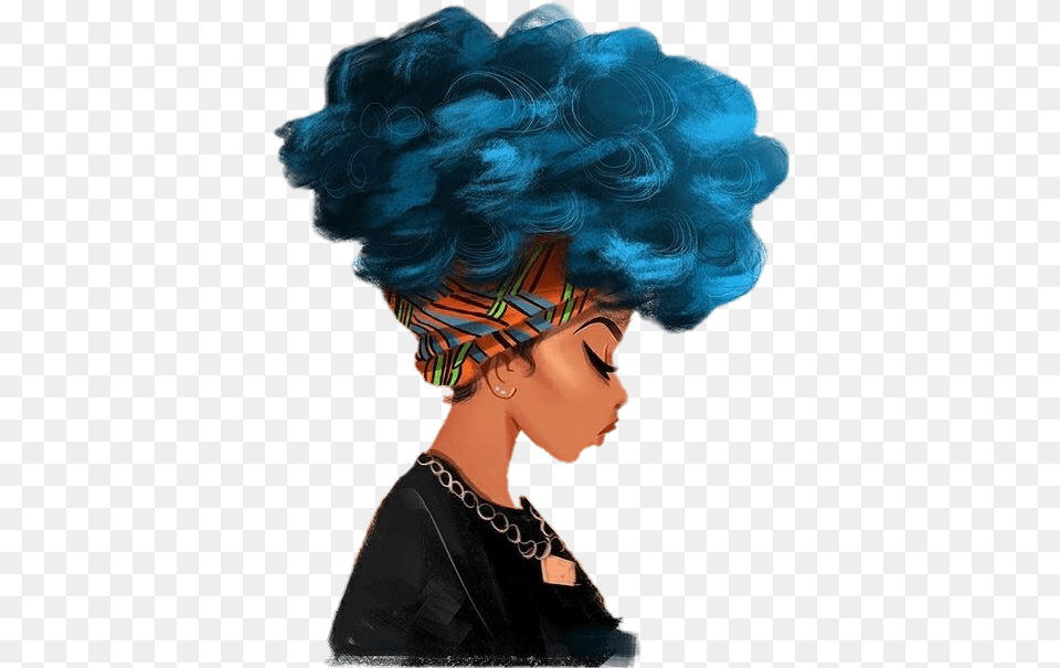 Girl Black Girl Magic Drawing, Woman, Adult, Person, Female Png